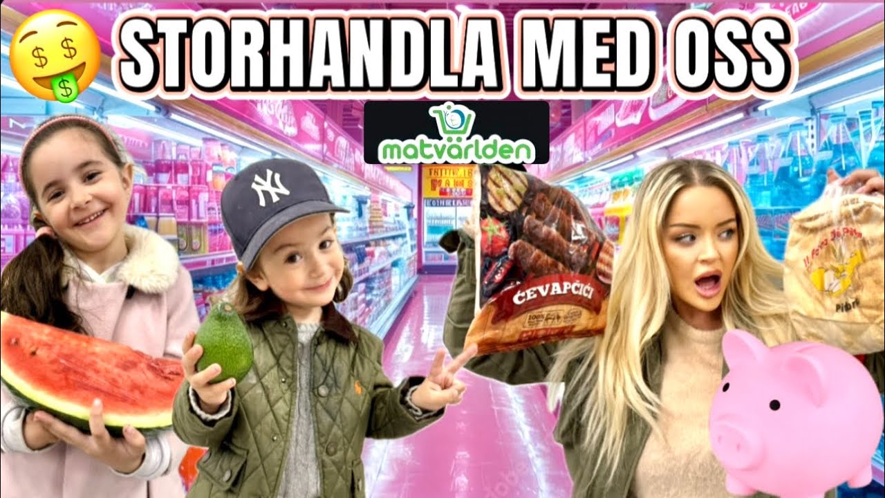 STORHANDLA BILLIGT MED FAMILJEN 💰🍒