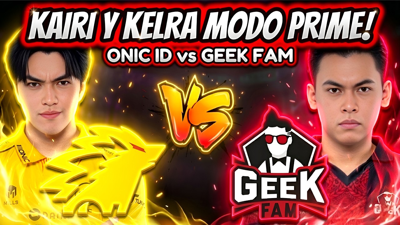 GEEK FAM FACES THE FAVORITE OF THE TOURNAMENT! ONIC ID vs GEEK FAM - MPL ID SEASON 17 | MLBB