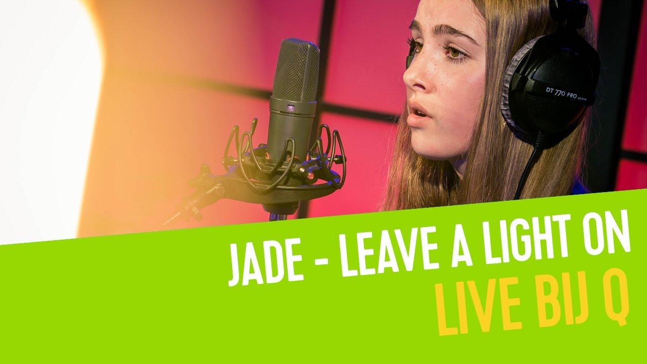 Jade De Rijcke - Leave a Light On (cover) | Live bij Q