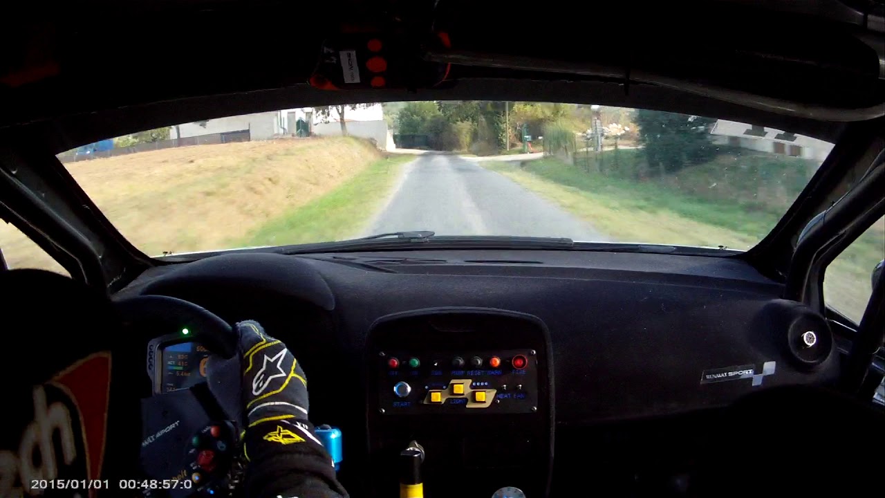 JAMET/JOURNET Clio R3T ES6 finale coupe de France des rallyes 2019 15eme temps scratch
