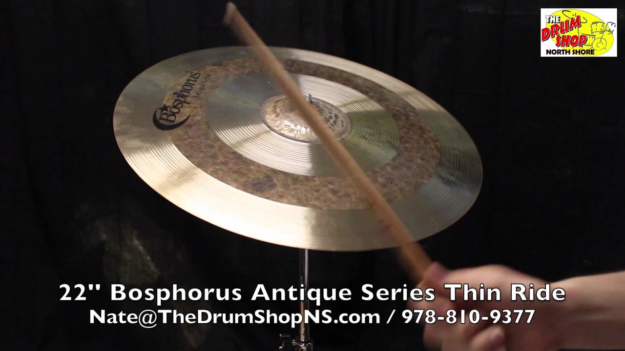 Bosphorus Antique Series Thin Ride 22'' - The Drum Shop North Shore