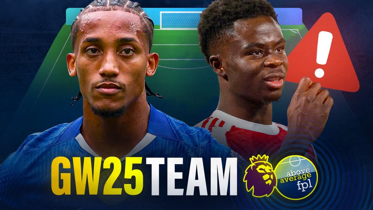 Saka In The Bin | GW25 Team Selection | Fantasy Premier League