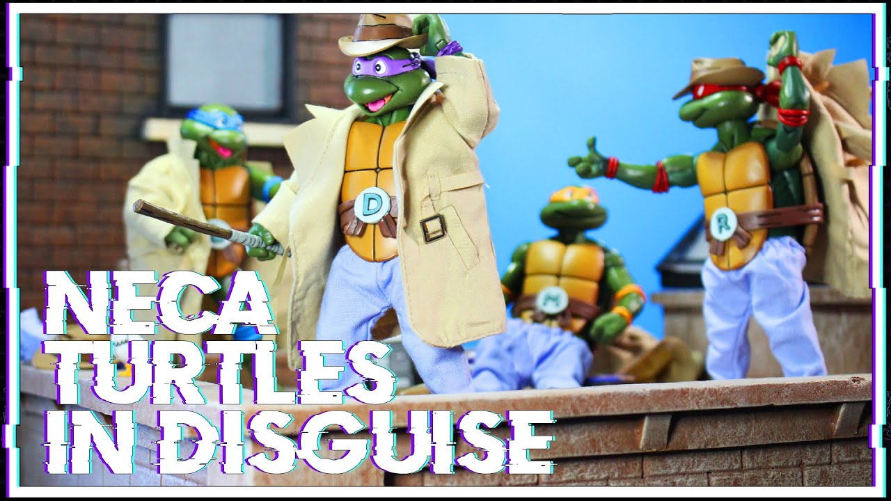 Neca TMNT Turtles in Disguise Review