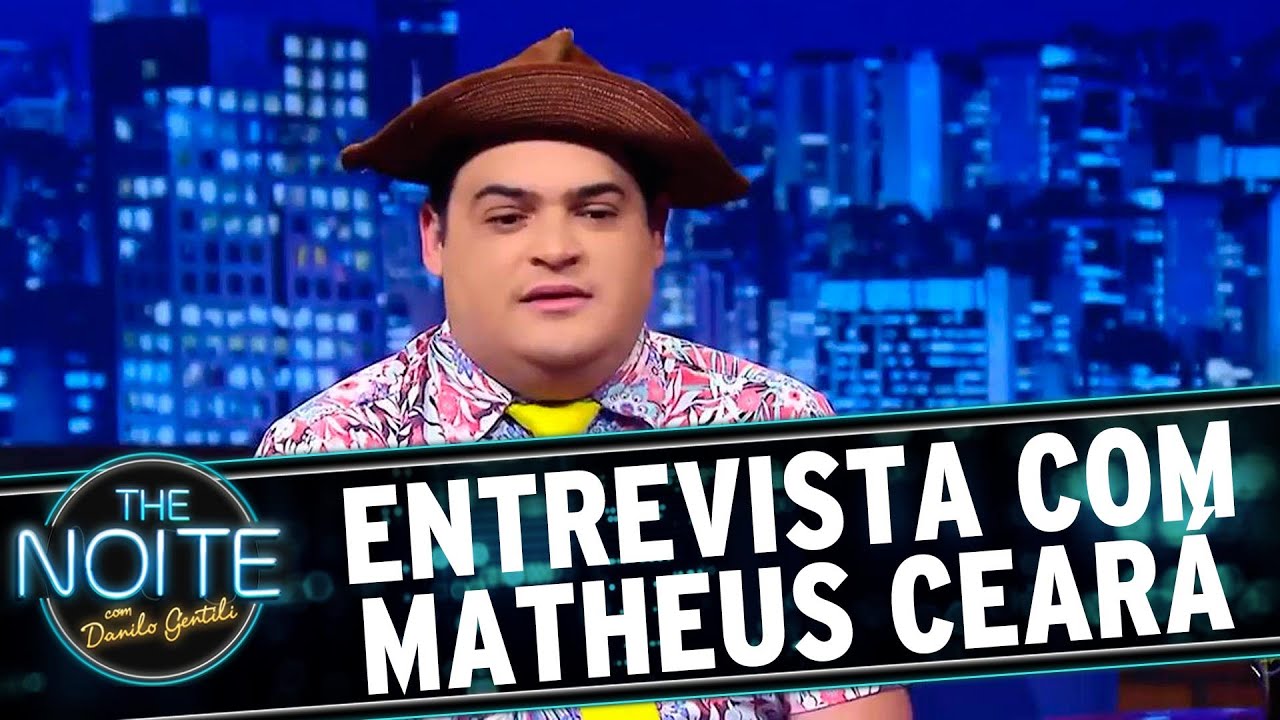 The Noite (03/12/15) - Entrevista com Matheus Ceará