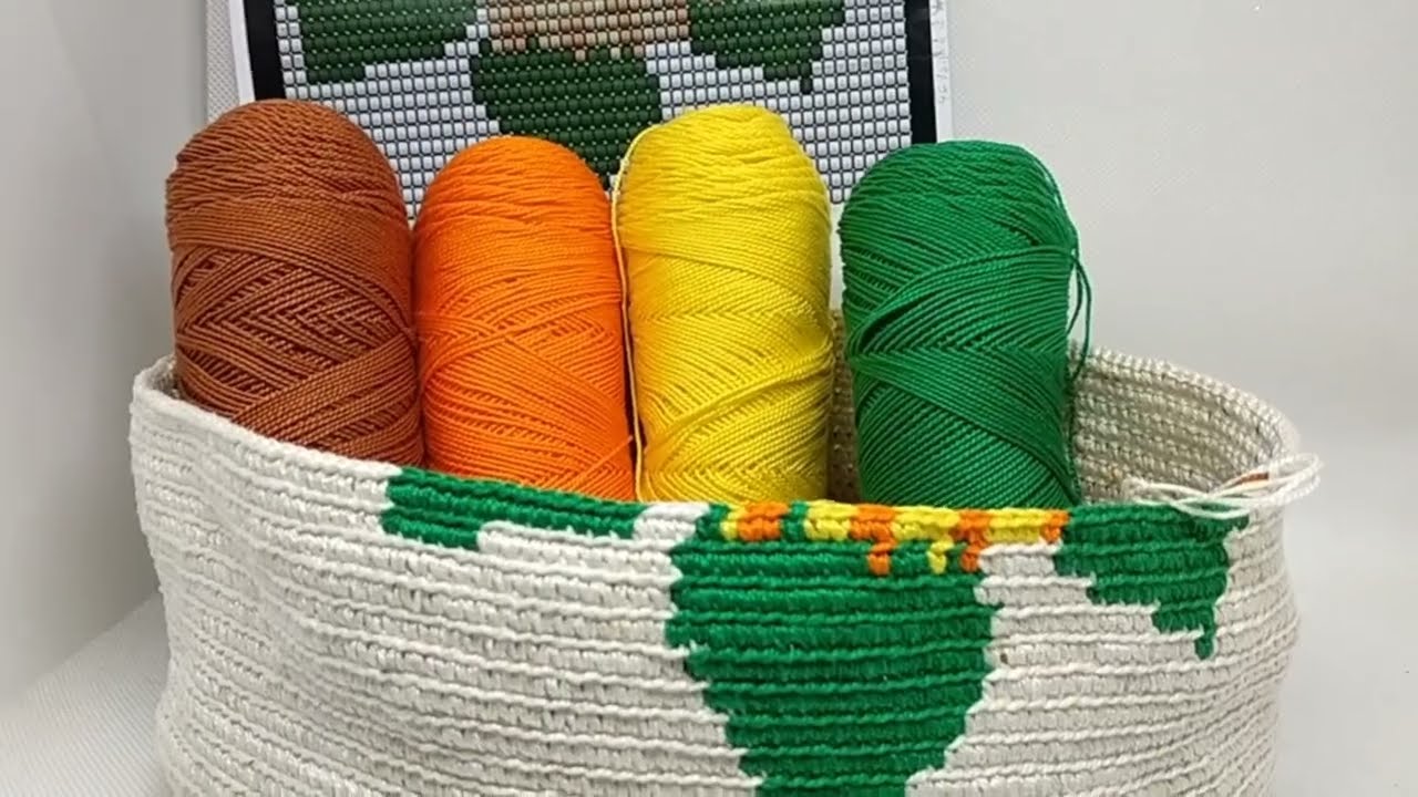VIDEO 5 mochila wayuu girasol desde cero