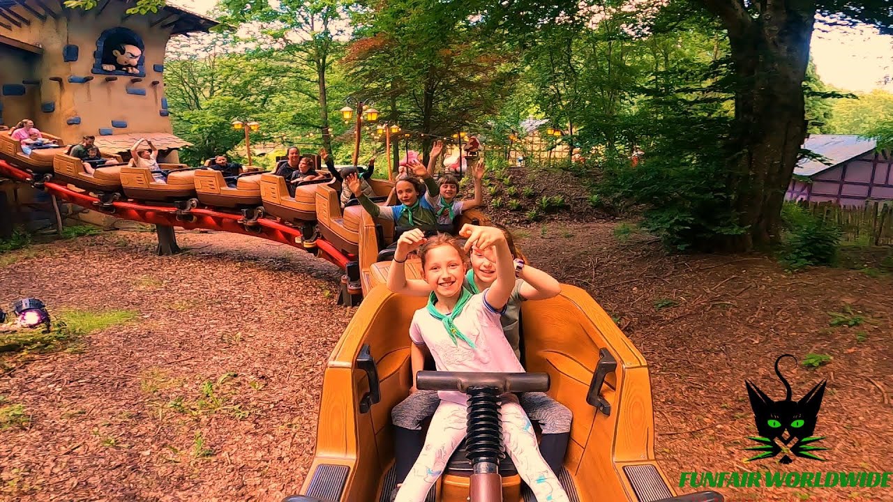 Unforgettable Ride: DE SMURFER Onride POV at Plopsaland Ardennes 2024! 🇧🇪
