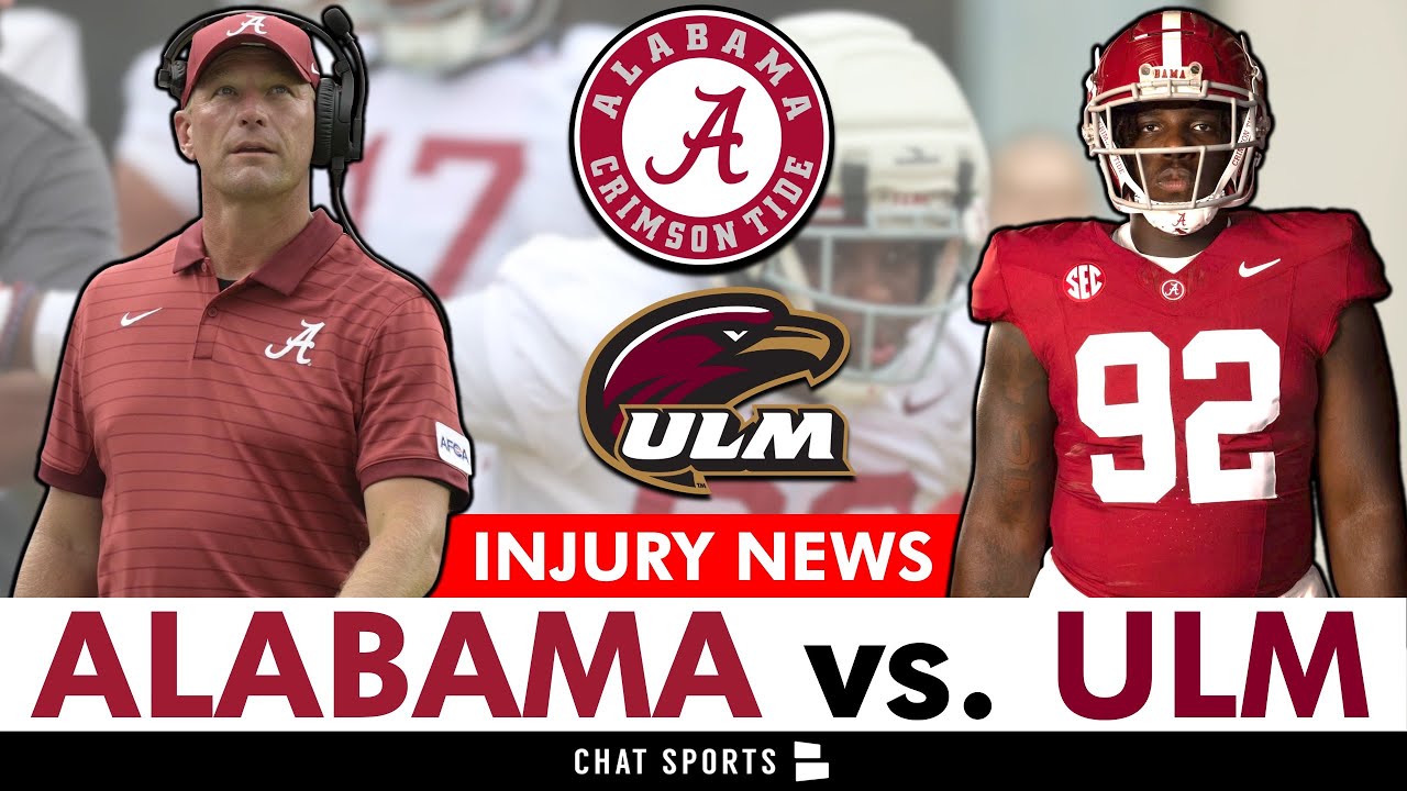 Alabama Football vs. UL-Monroe Preview Ft. Good & Bad Injury News + What To Watch For In Week 2