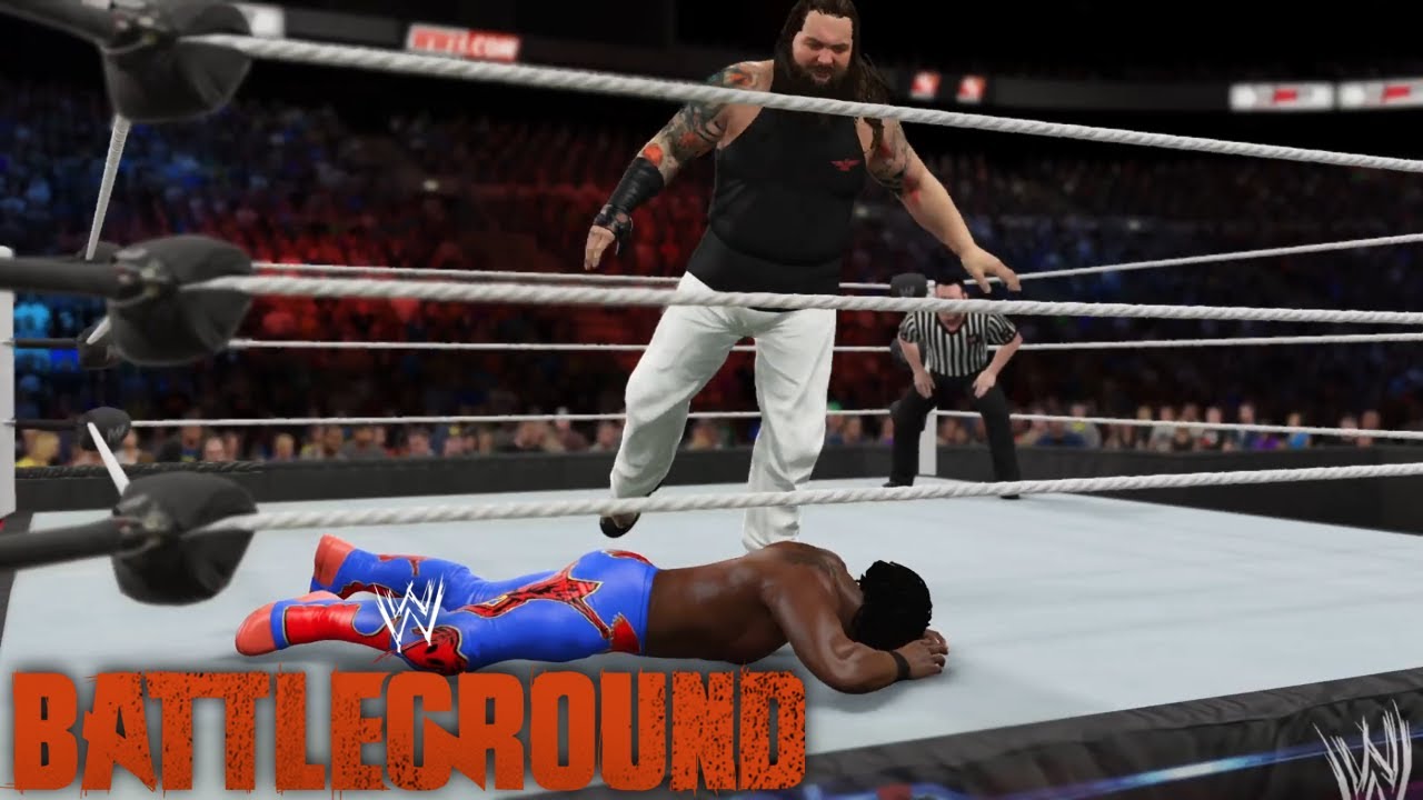 WWE 2K15 - Bray Wyatt Vs Kofi Kingston - Battleground 2013 | PS5
