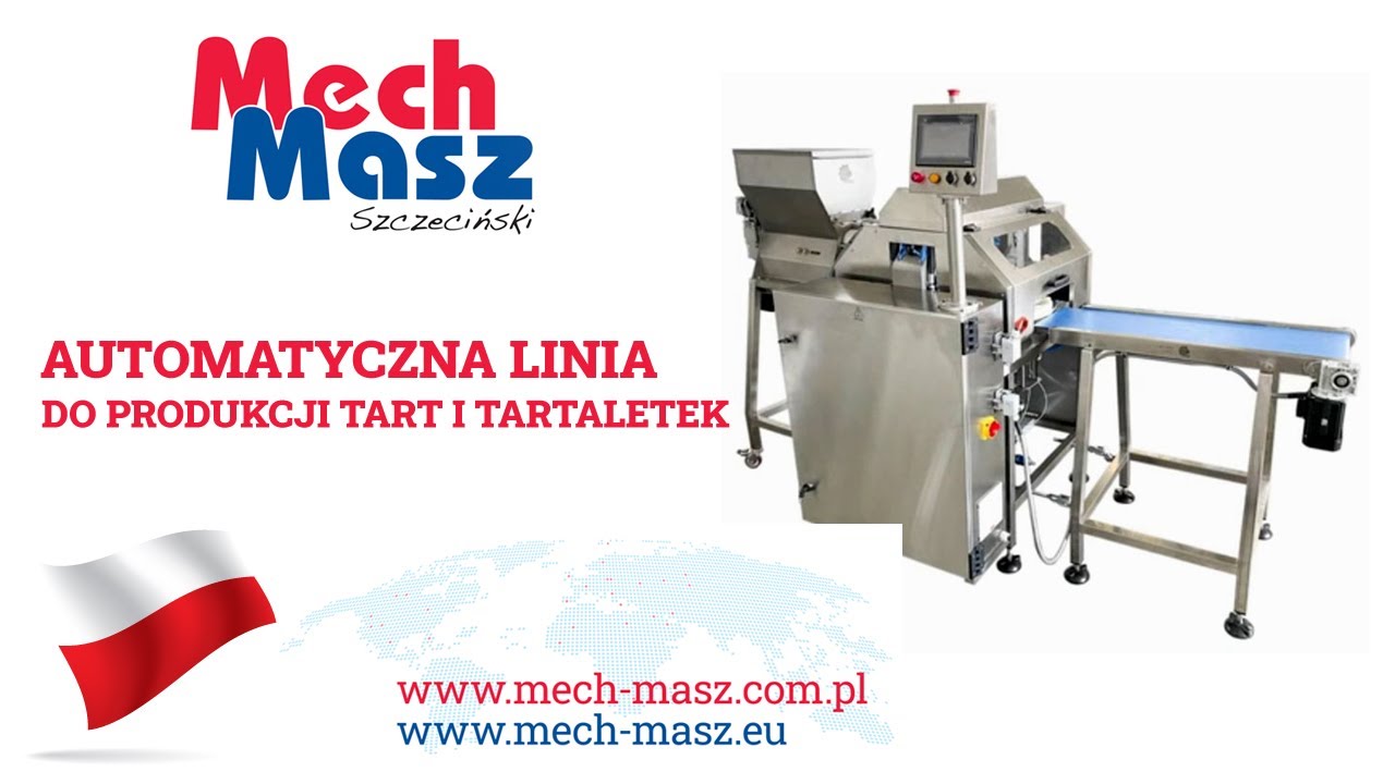 Automatyczna linia do produkcji tart i tartaletek