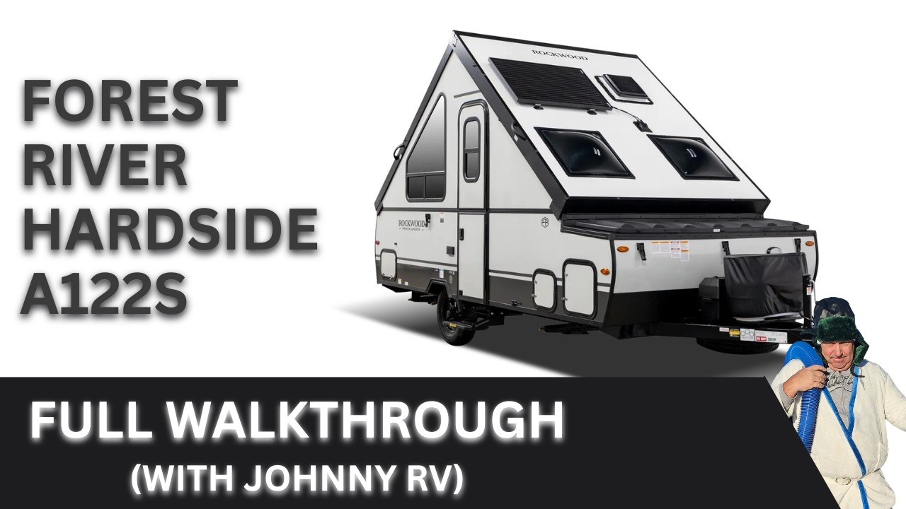 Forest River Rockwood Hard Side Pop-Up Camper A122S Walkthrough