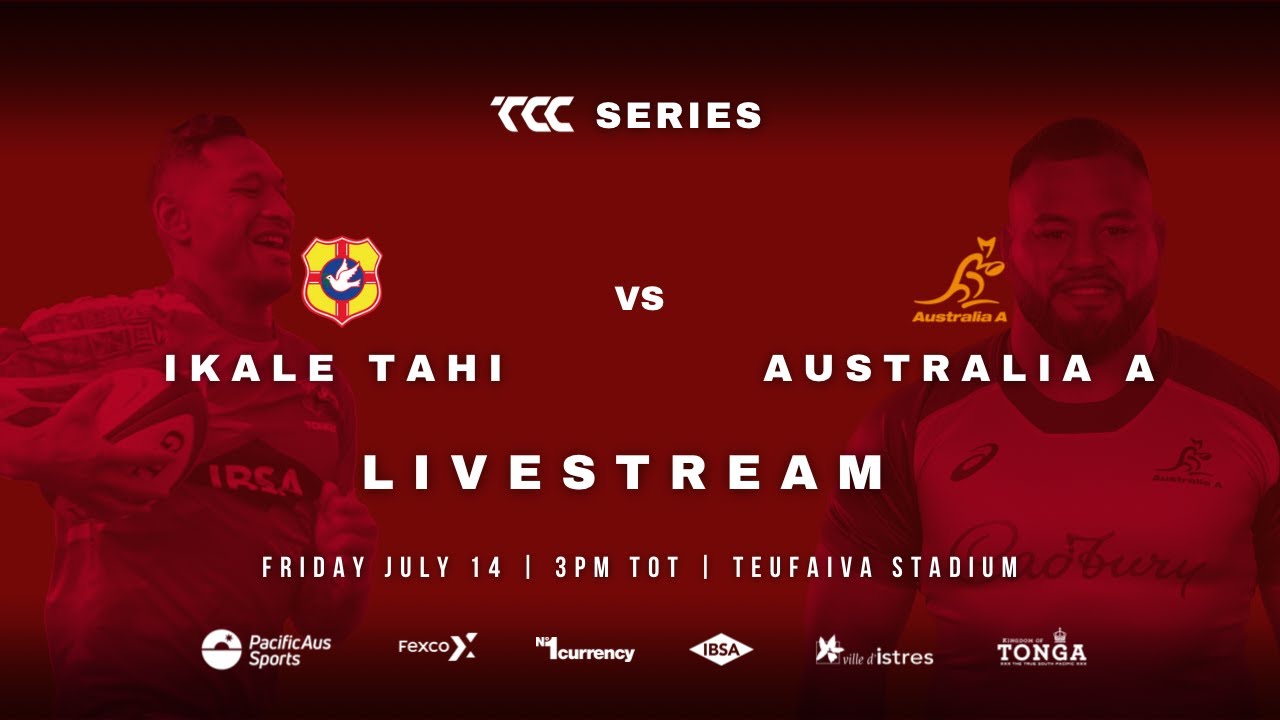 World Rugby Men's International 2023 | Tonga v Australia A - 14 July 2023