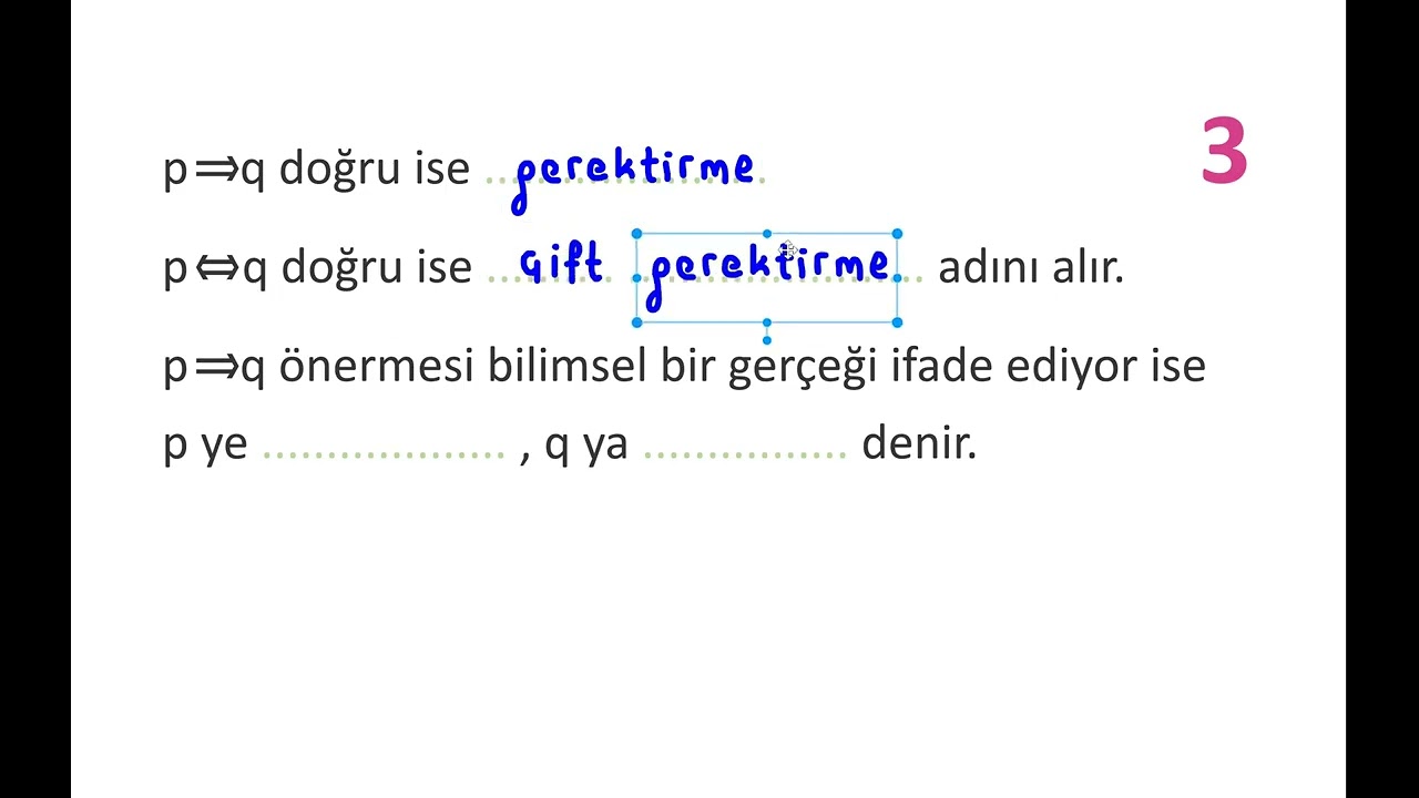 gerektirme, çift gerektirme, hipotez, hüküm🔆tanım