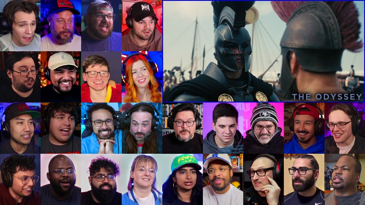 The Odyssey | Official Trailer | Reaction Mashup
