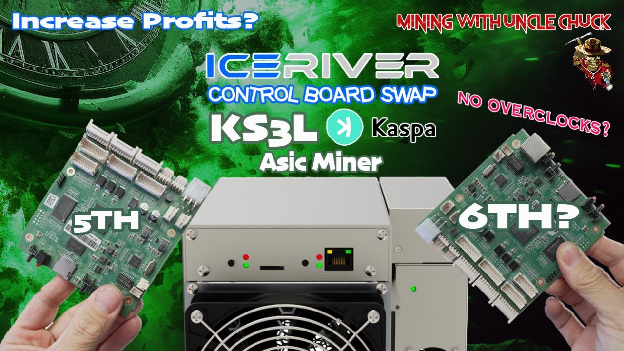 IceRiver KS3L Control Board Swap! Increased Hashrate & Profits How To!