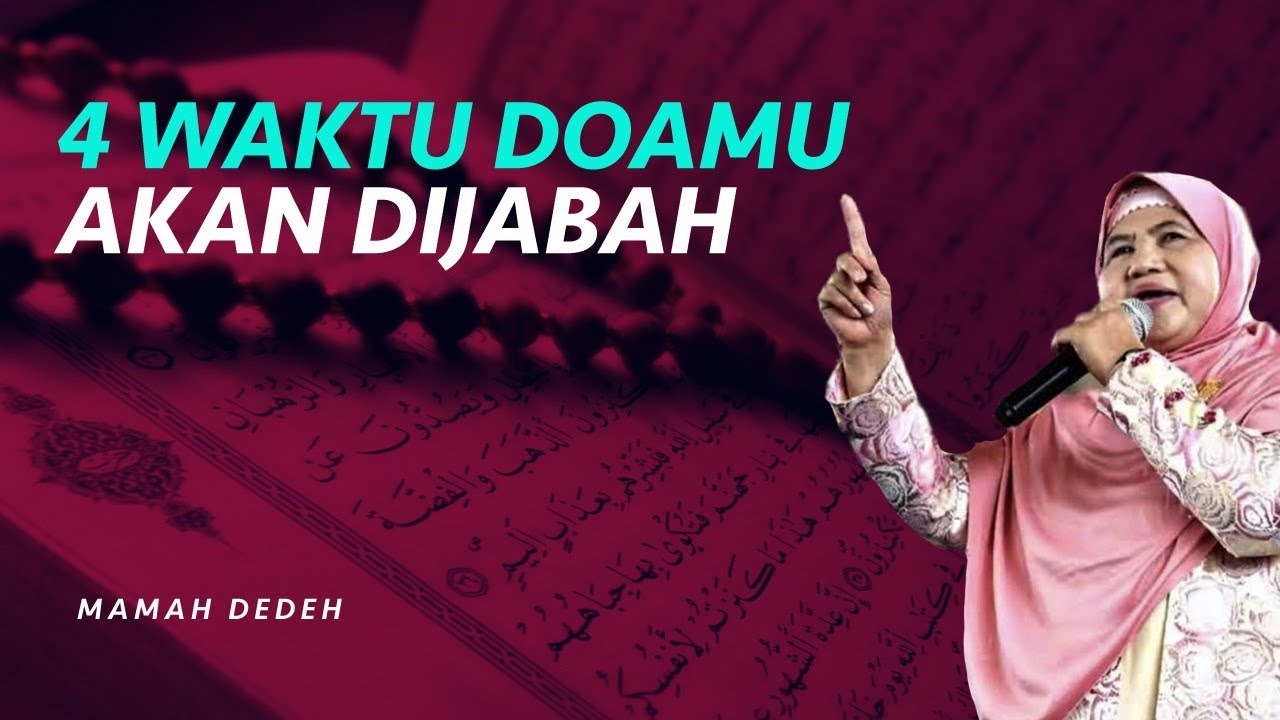 Inilah 4 Waktu yang Paling Mustajab untuk Berdoa! | Rumah Mamah Dedeh tvOne