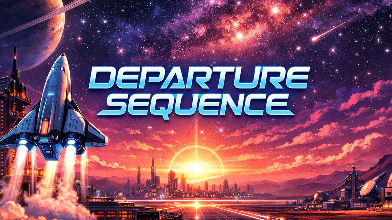 I - Departure Sequence | Synthwave | Retro Electro Music | Back To The 80s | Space Adventure