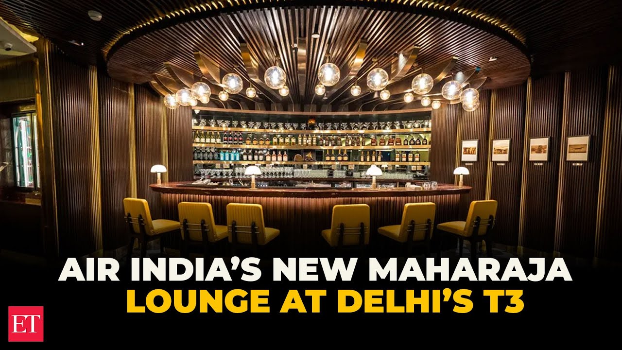 Авиакомпания Air India открыла первый флагманский зал ожидания Maharaja Lounge в терминале 3 аэро...