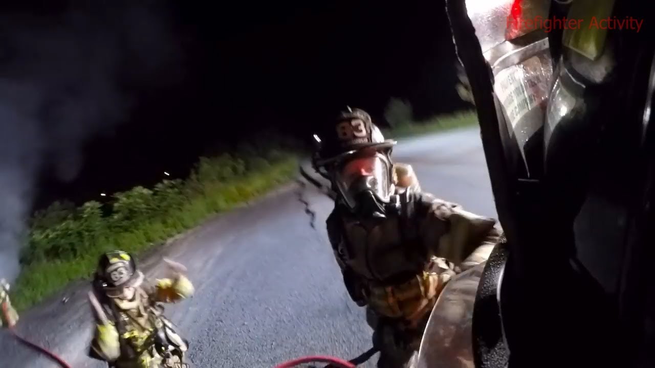 Vehicle Fire - Portage Volunteer Fire Department