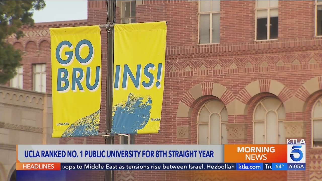 UCLA ranked as best public university in America for 8th year in a row&nbsp;