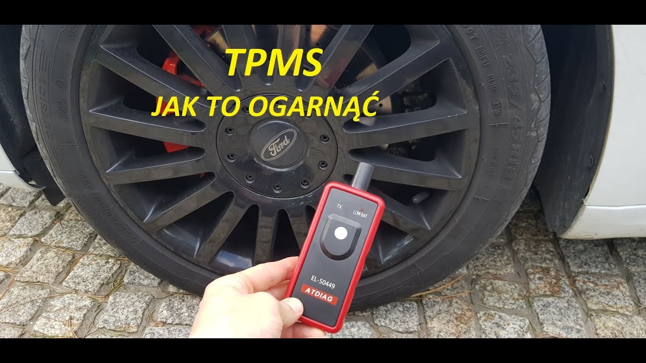 TPMS jak zaprogramować koła Ford Mondeo mk5
