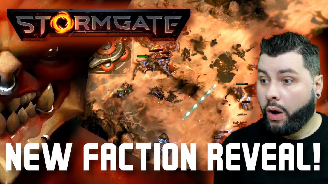 STORMGATE Revealed Their Next Faction... Tasteless Reacts!