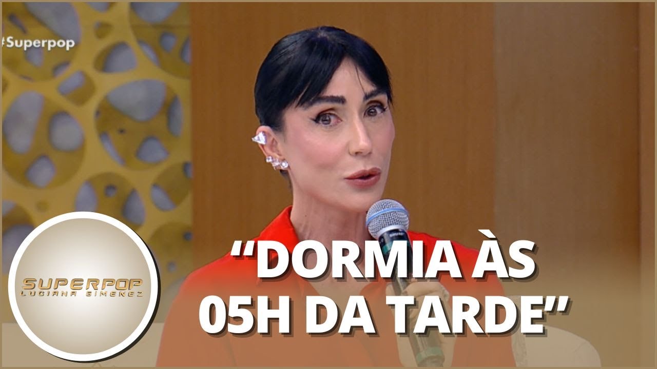 Luciana brinca com rotina de Michelle Barros na TV: “Quem que assiste o programa às 04h da manhã?”