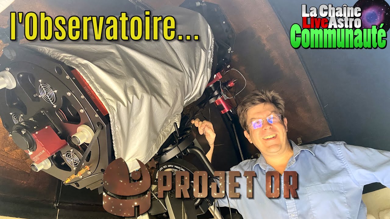 L'OBSERVATOIRE est opérationnel! (construction - 1ères photos!)