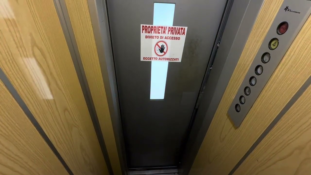 1970s Falconi elevator (mod) - Ventimiglia, Italy
