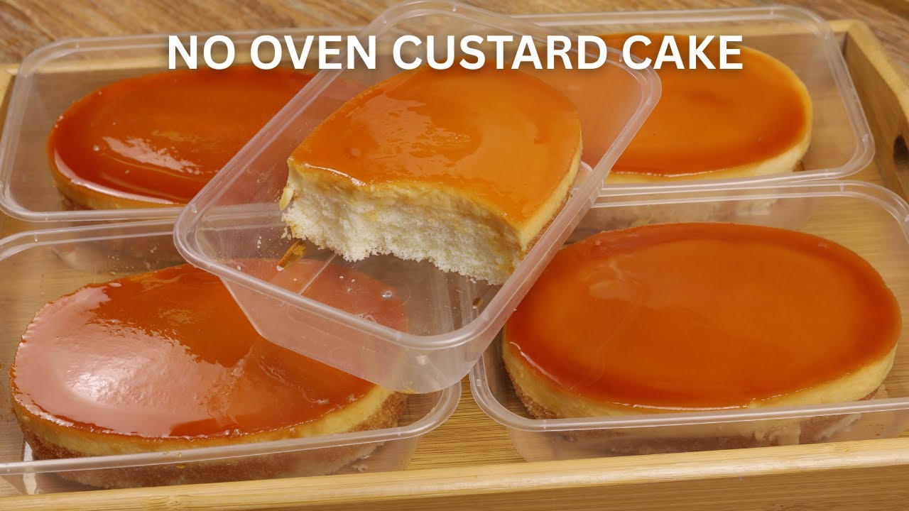 Easy No-Oven Custard Cake | Leche Flan Chiffon