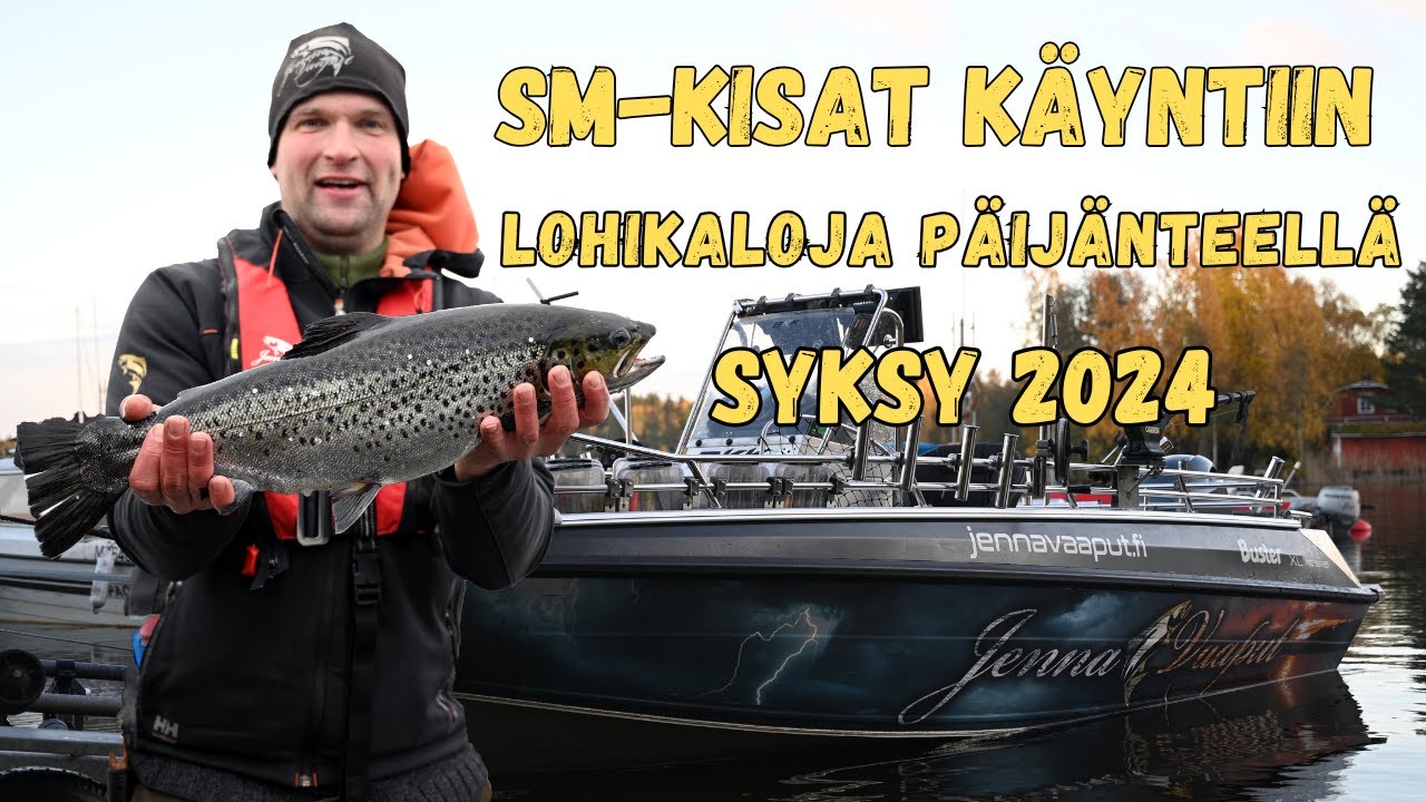 SM-KISAT KÄYNTIIN - lohikaloja Päijänteellä