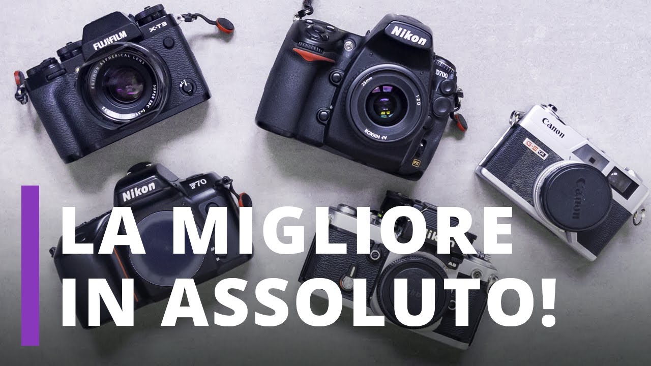 La macchina fotografica migliore di tutte!