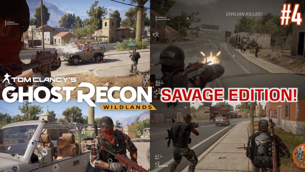 HILARIOUS GHOST RECON, WILDLANDS GAMEPLAY WITH ITSREAL85 & PU55NBOOT5 #4
