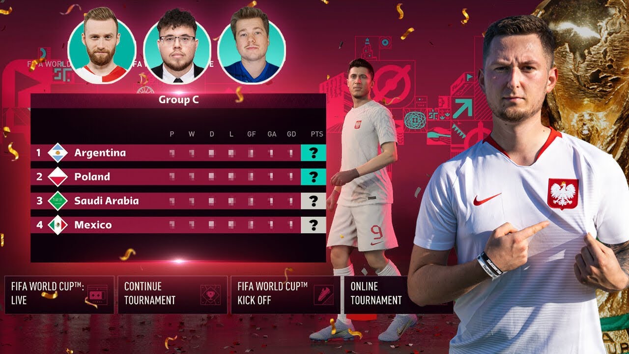 WILL POLAND WIN THE WORLD CUP? - PLAYING FIFA 23 WORLD CUP