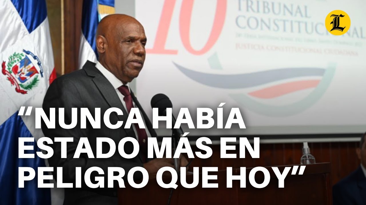 Juez Vargas: El Tribunal Constitucional nunca había estado más en peligro que hoy