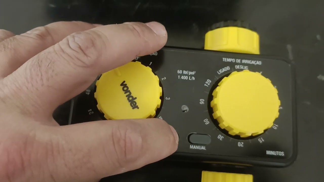 Temporizador para irrigação