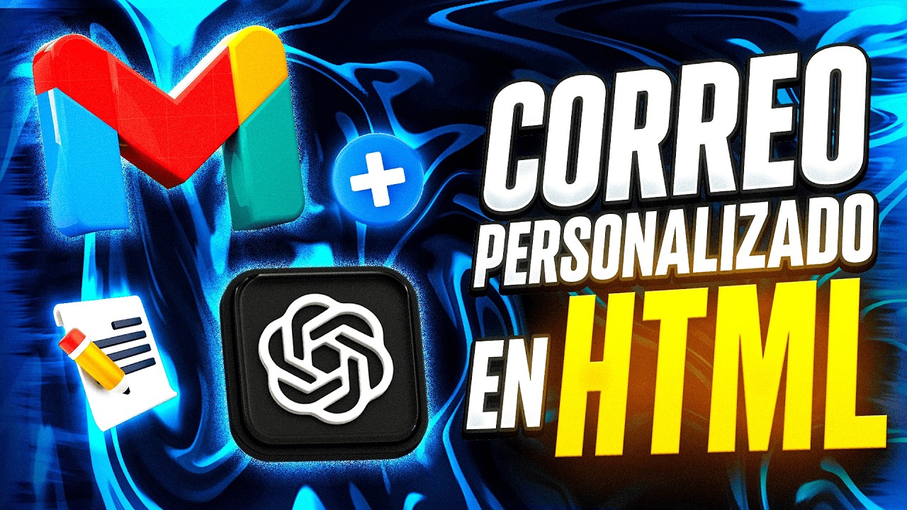 C&oacute;mo CREAR CORREOS HTML para GMAIL y OUTLOOK con IA - (ChatGPT) ✅