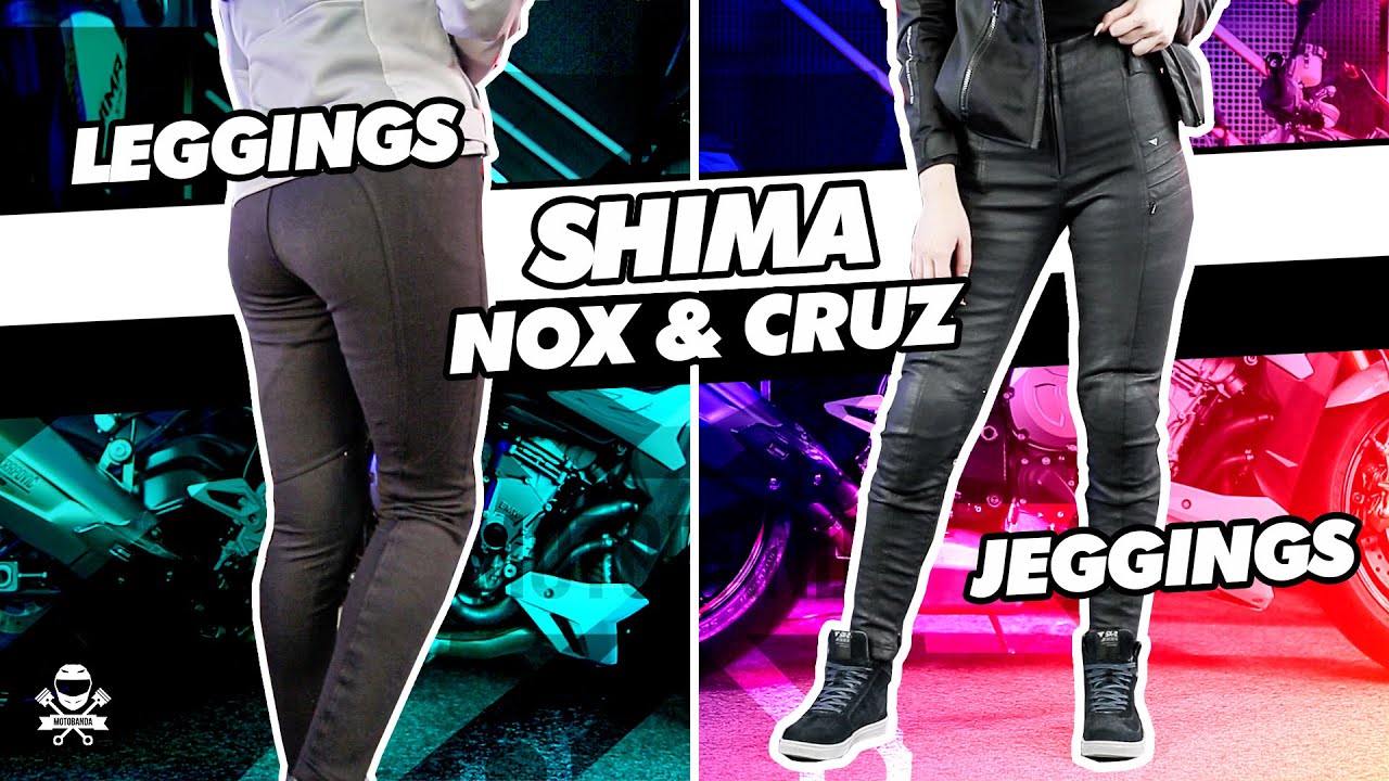 Shima Nox & Cruz: Trzymają styl, trzymają fason! Legginsy Motocyklowe