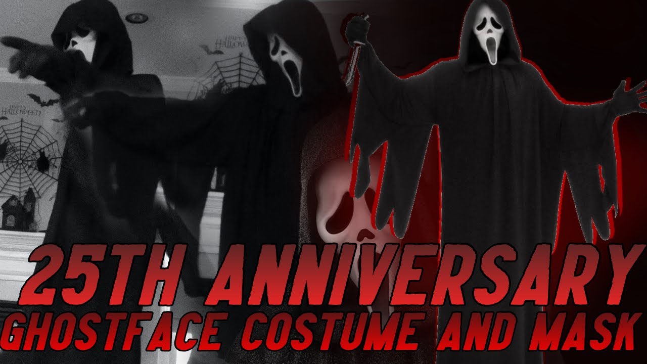 25th Anniversary Ghostface Costume AND Mask Unboxing! (and review)