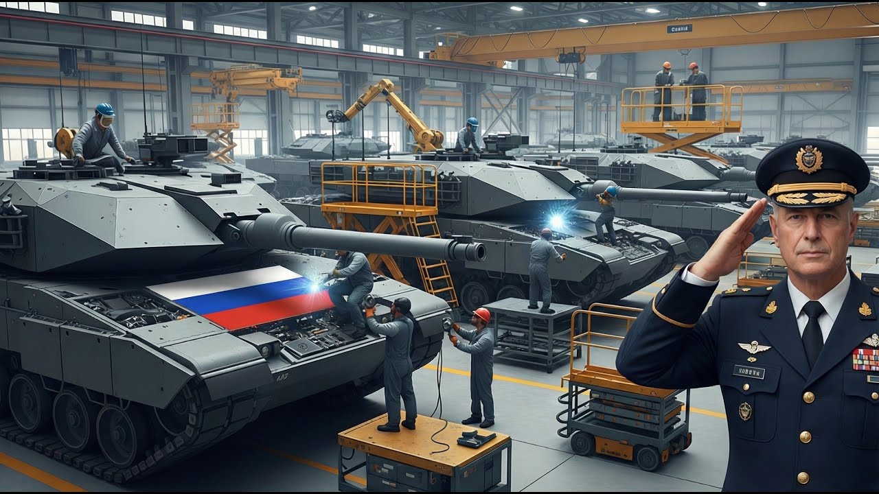Inside the Russian T-14 Armata Factory: How Next-Gen Battle Tanks Are Built (Full Process)