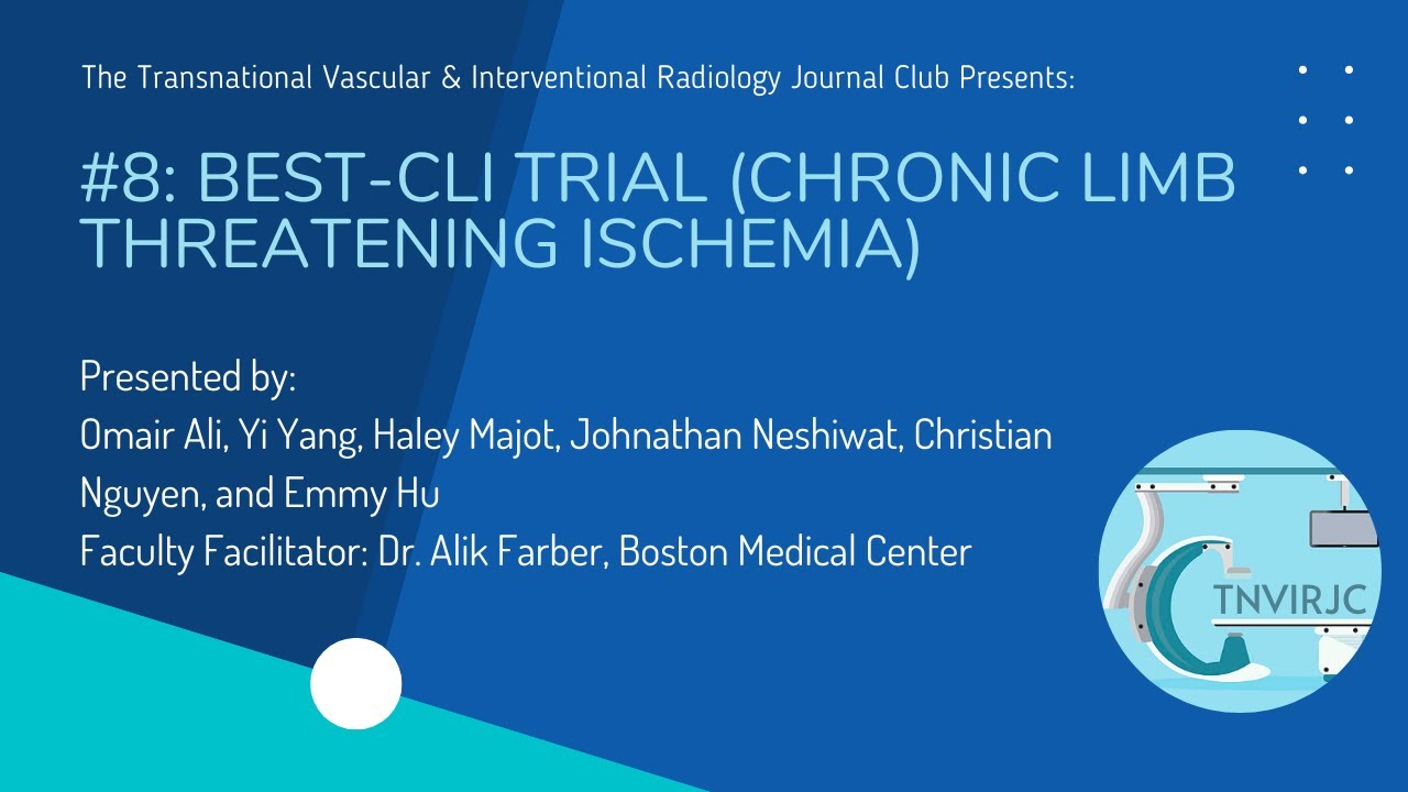 Transnational VIR Journal Club (TNVIRJC) Session 8: BEST-CLI Trial