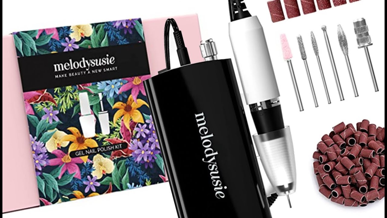 AMAZON E-FILE REVIEW | MELODY SUSIE  ELECTRIC NAIL DRILL MACHINE | Electric nail file