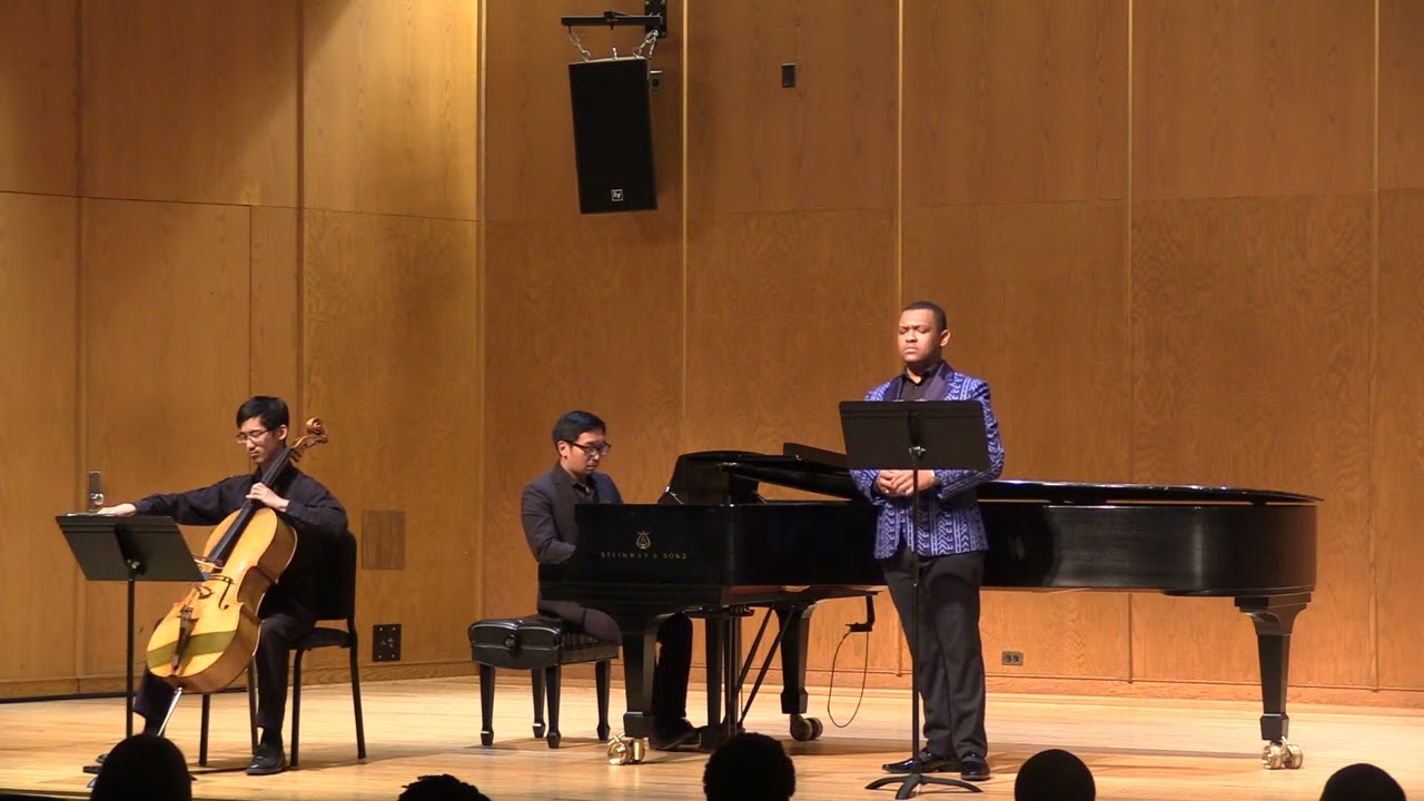 heartspeak: a song cycle for tenor, cello, and piano - Khyle Wooten (2023)