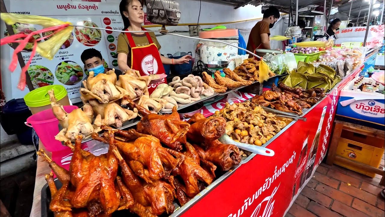 Hmong and Lao people making a living in Luang Prabang. Eat delicious Street Food @ night market