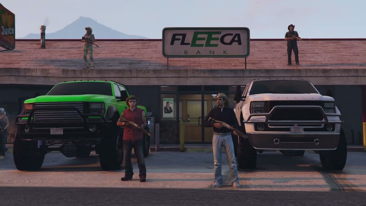 Try that in a small town GTA V music video