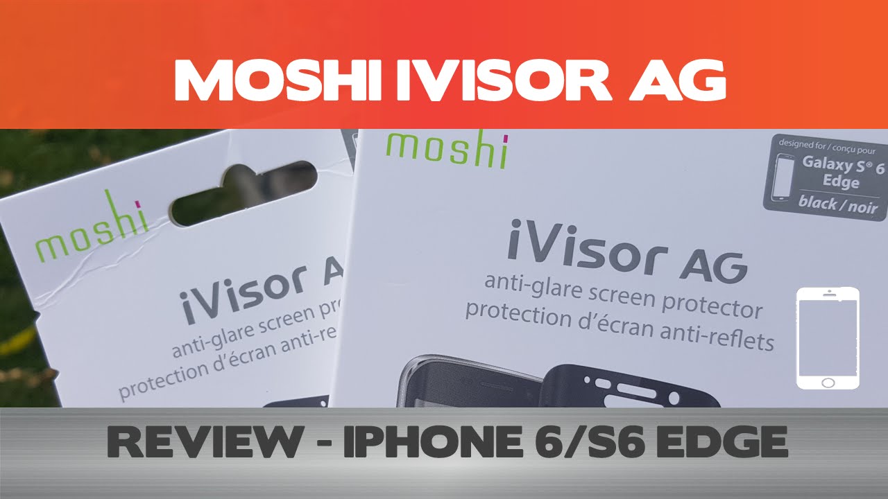 The best screen protector for waterproof cases? Moshi iVisor AG Review - iPhone 6 / S6 Edge
