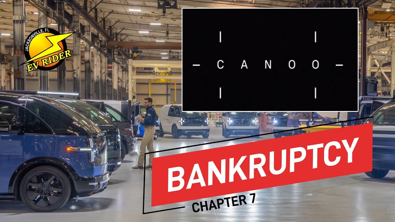 EV Startup Canoo Ceases Operations, Delcares Bankruptcy
