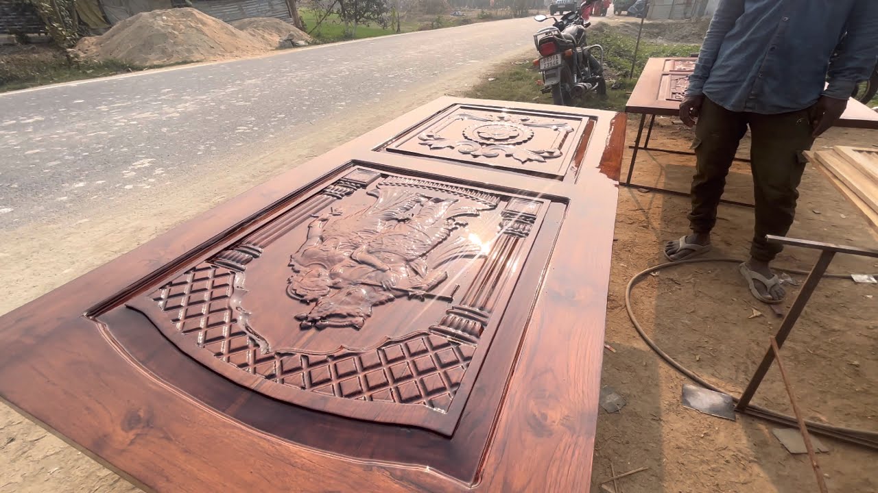 Asian Paint l Pu Wood Polish Emporio Gold Pu luxury Best Polish full Process Hindi how to 2026