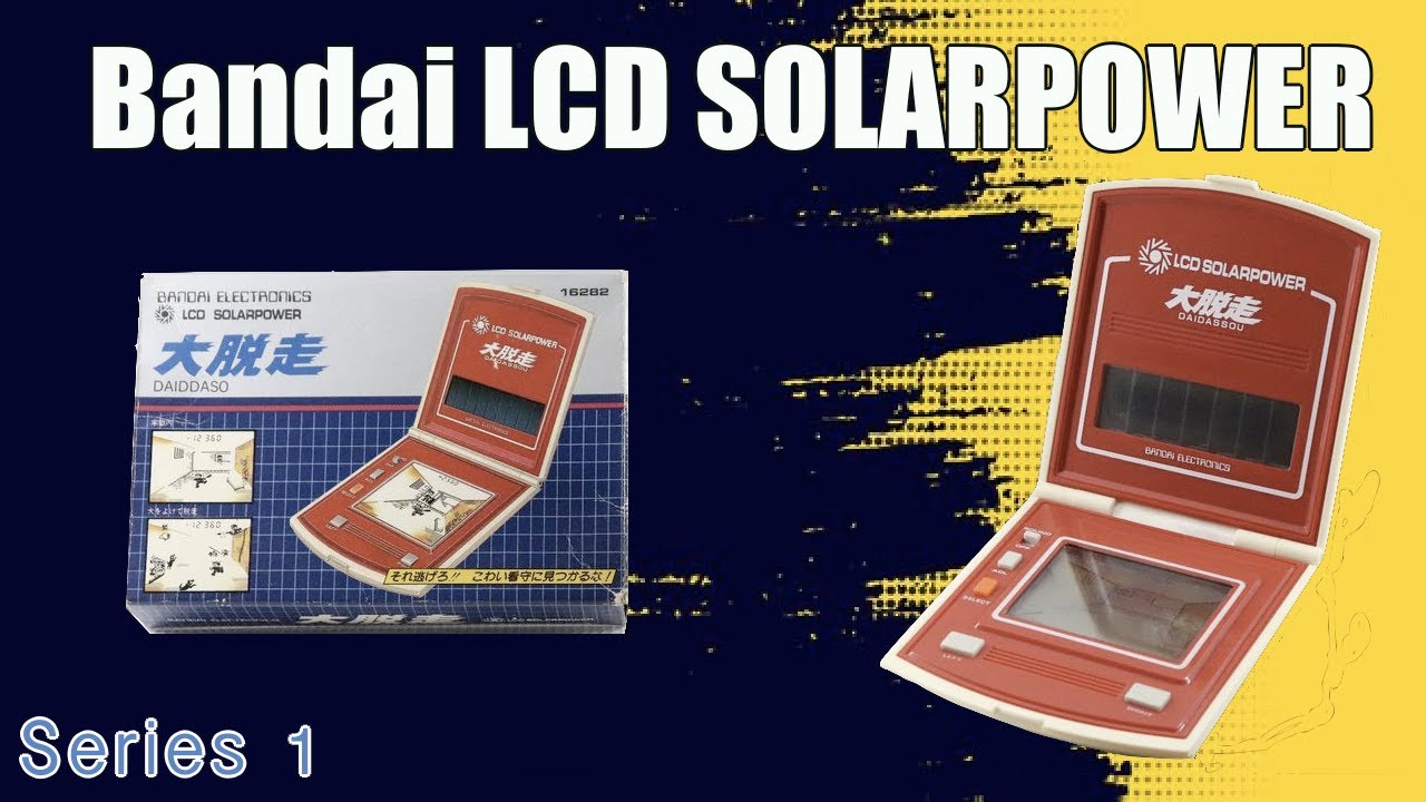 Bandai Solarpower LCD Series 1 Breakdown