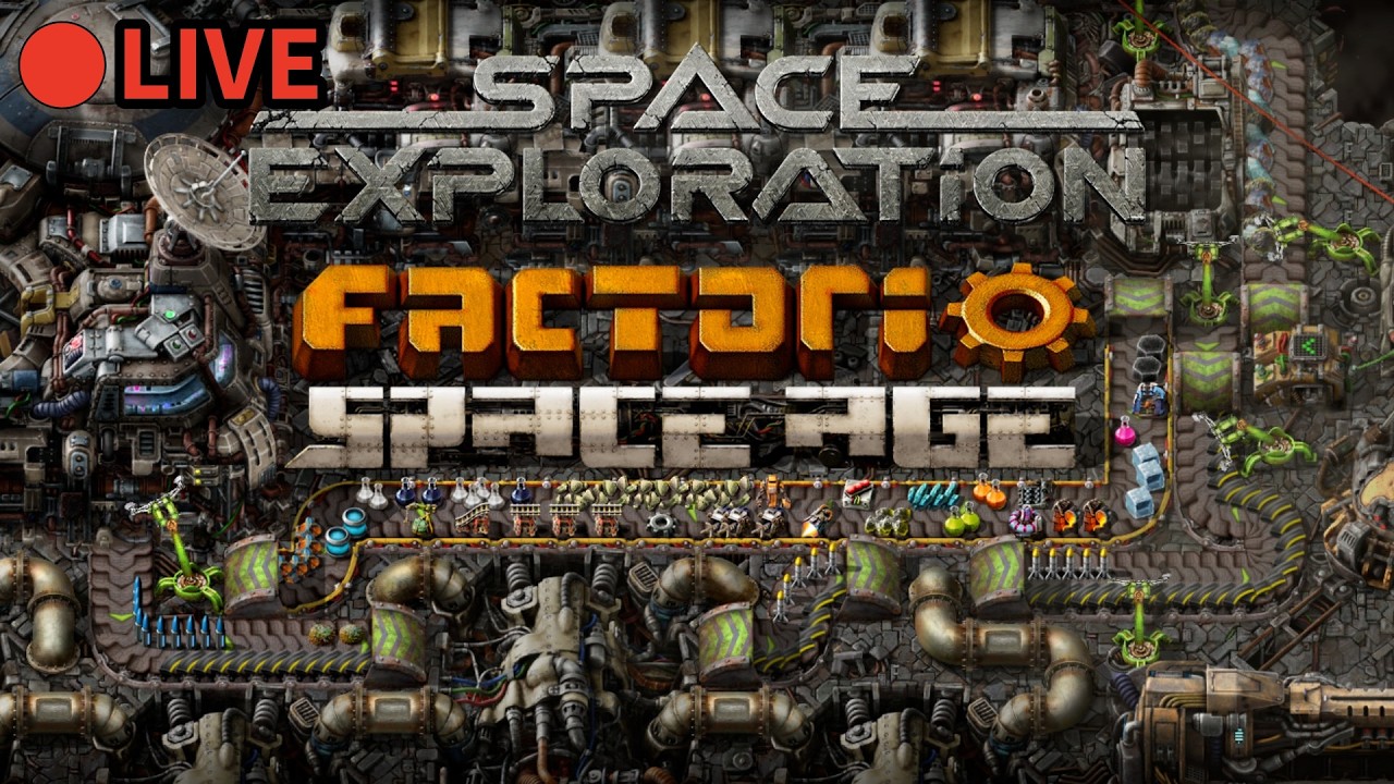 Factorio Space Exploration: Space science!