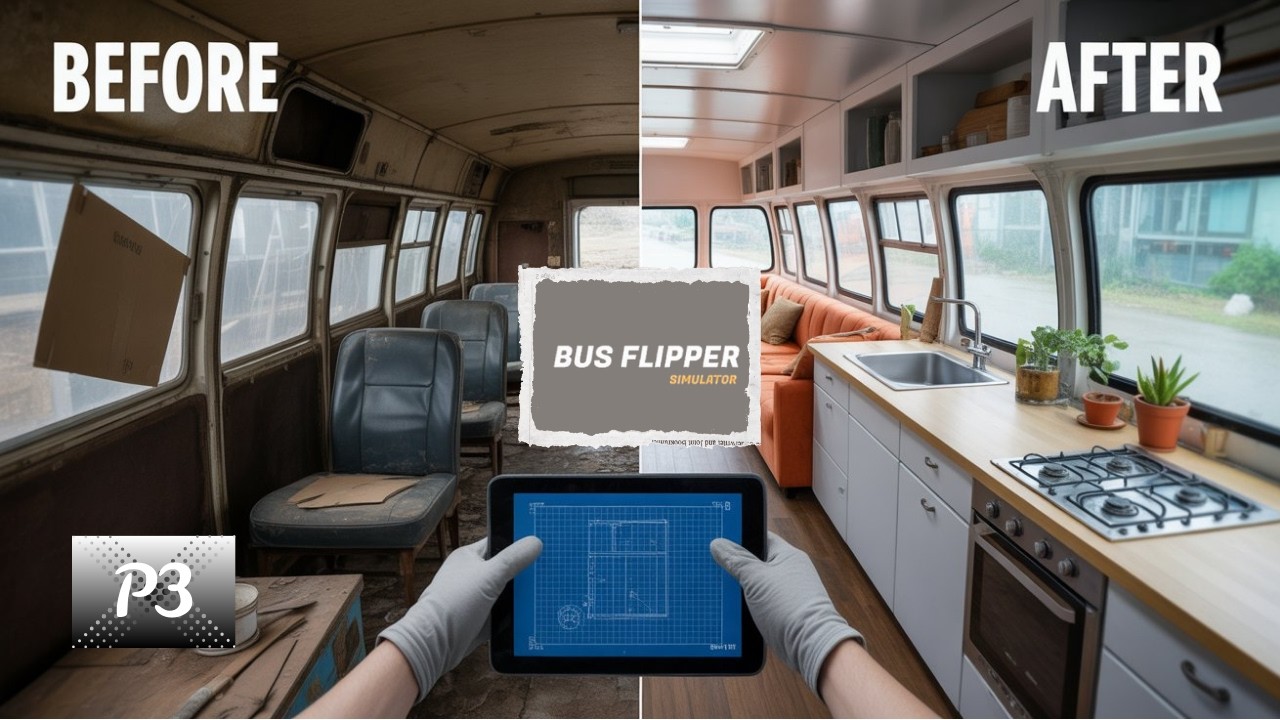 BUS FLIPPER SIMULATOR اشتريت اغرب باص في الحياه